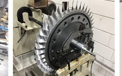 Balancing discs rotor at MFS