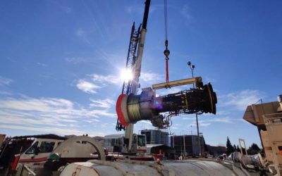 MFS Field Service: LM5000 1st nozzle exchange