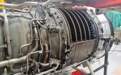 MFS Field Service: LM2500 PT top case removal and inspection