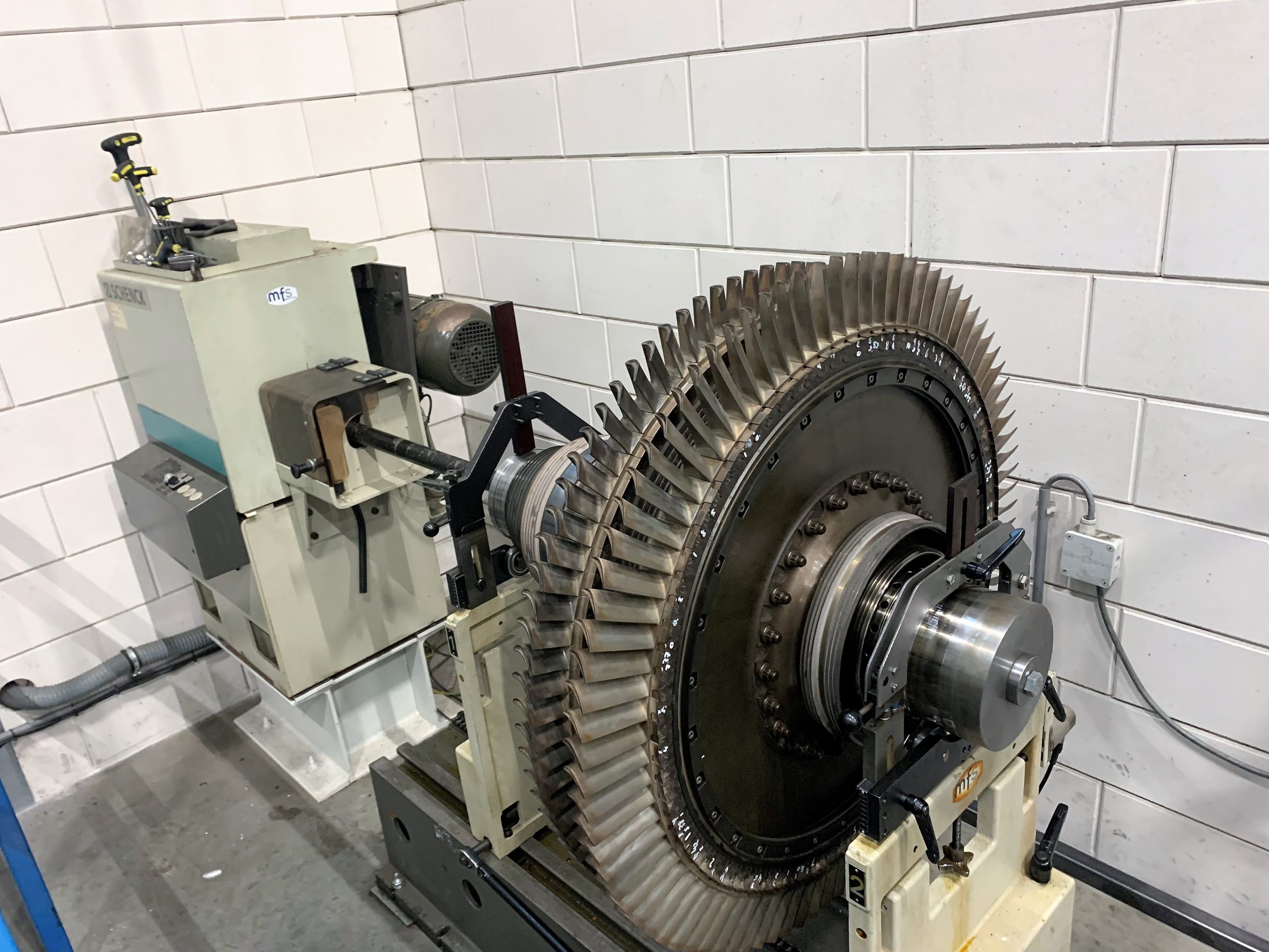 MFS Workshop: HPT Rotor balancing LM2500 - MFSupport