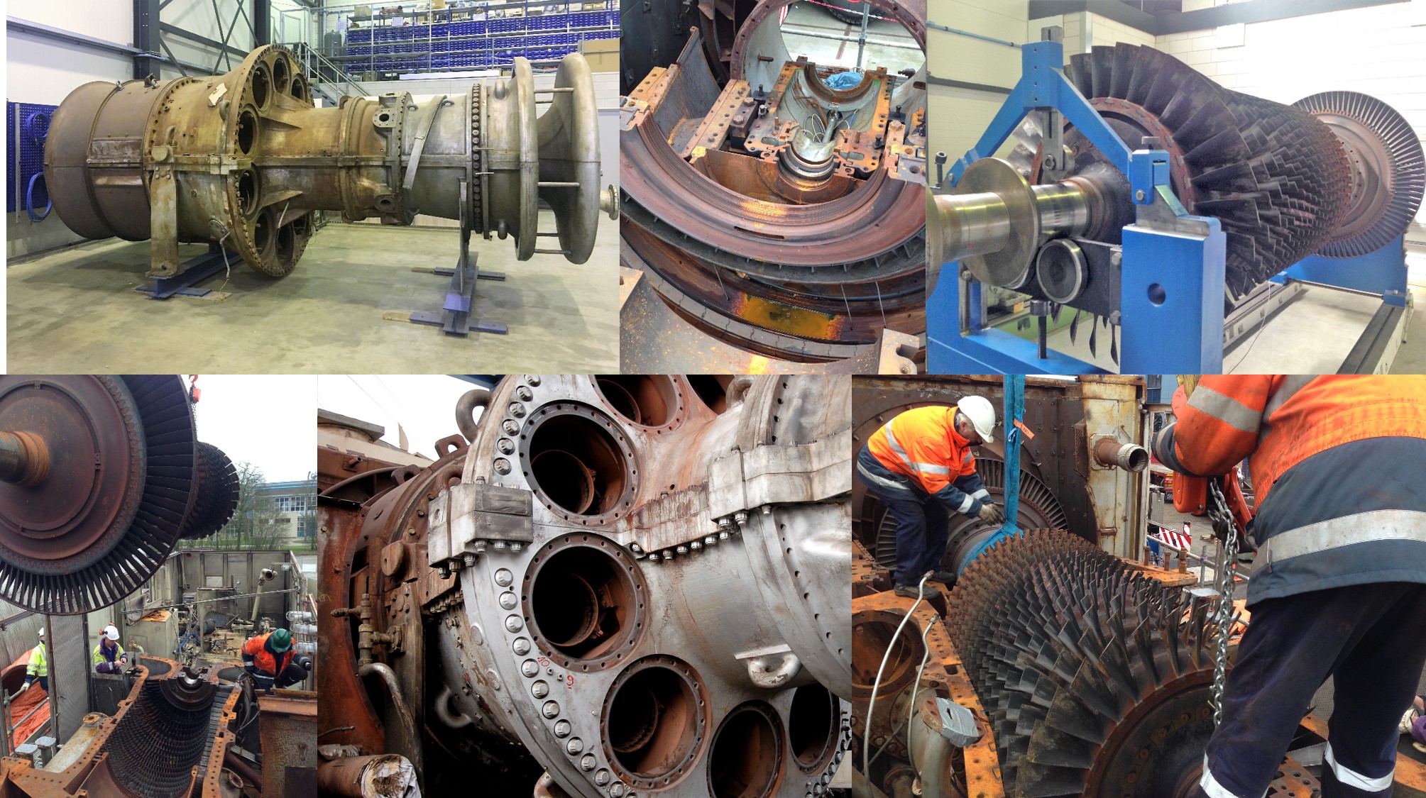 support gas turbine
