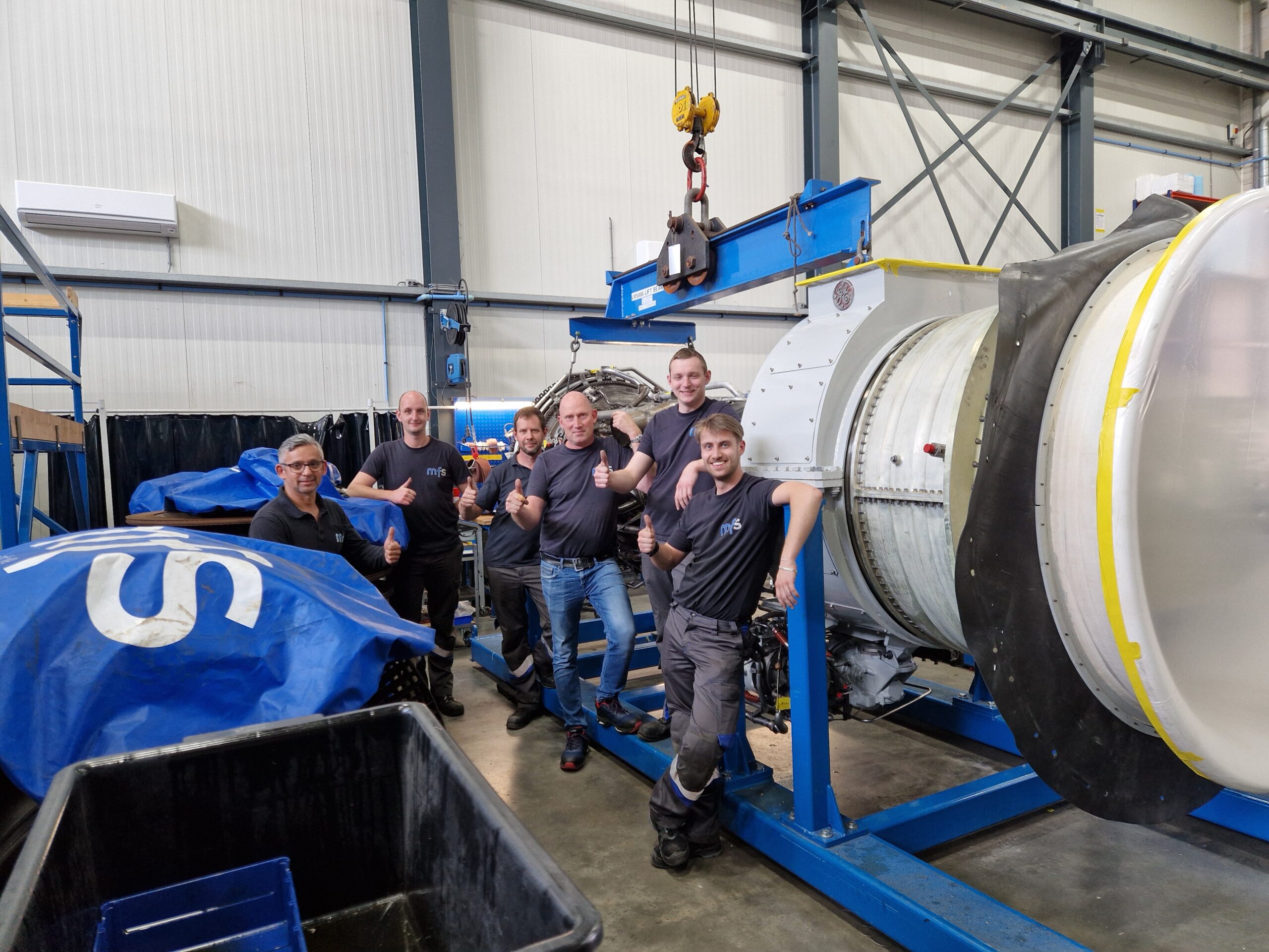 Mfs Workshop 2 Lm5000 Gas Turbines Left Our Workshop Within 1 Week