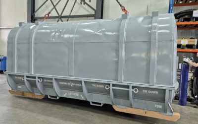 Refurbishment LM5000 shipping containers
