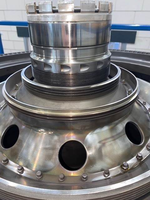 MFS Workshop – Inspection and cleaning LPT rotor