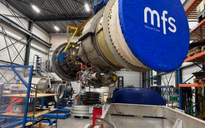 MFS Workshop – LM5000 Loading into shipping container