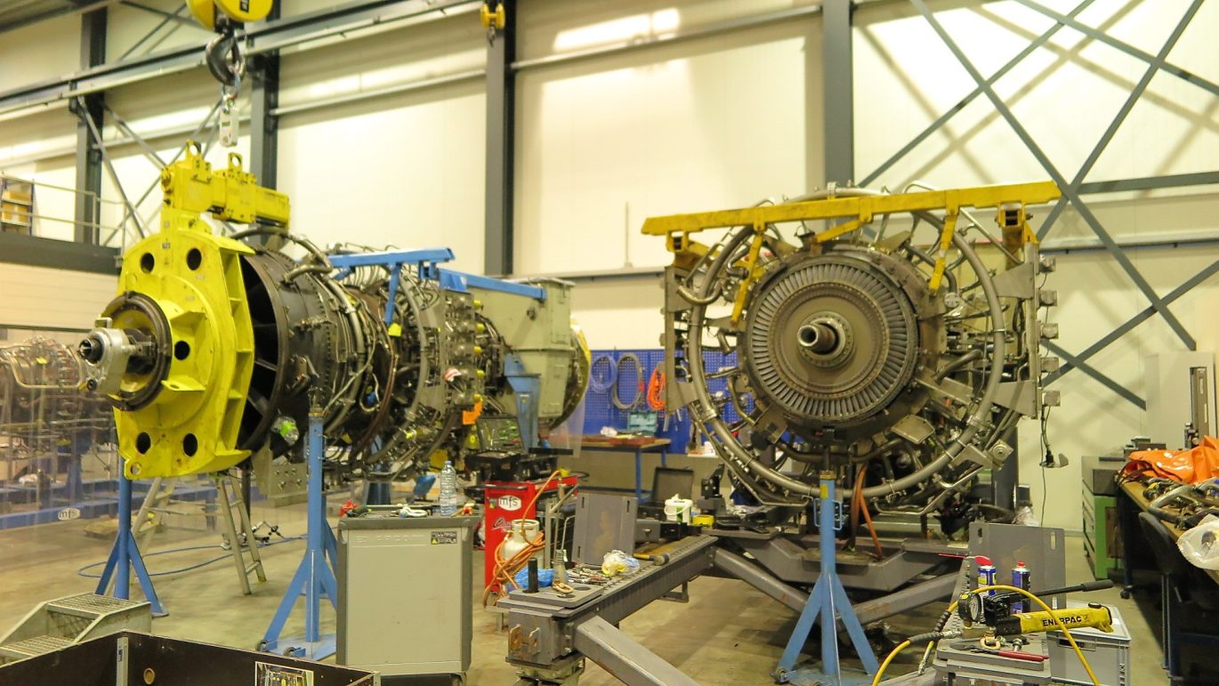 LM6000 Engine Stand and lifting beam